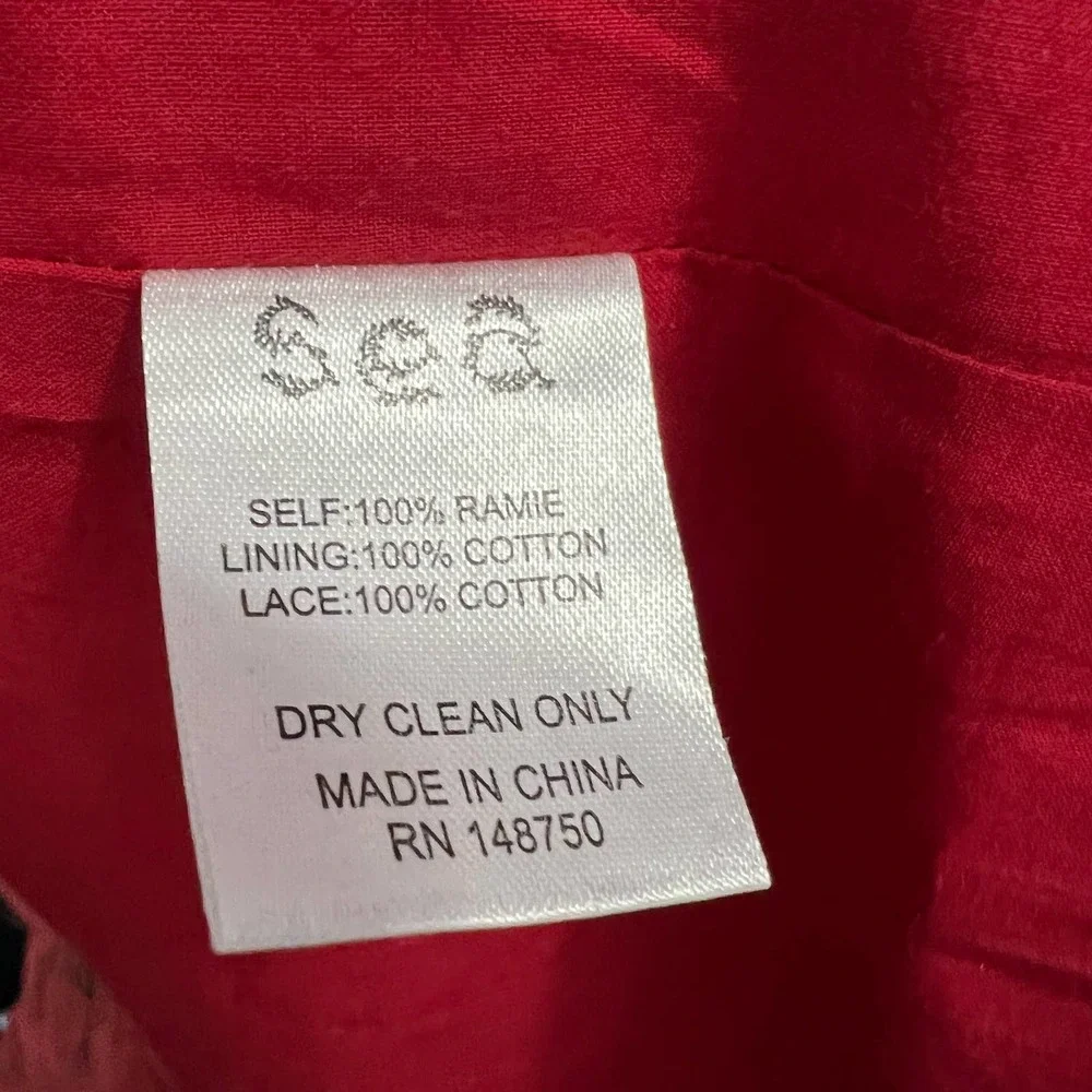 Sea New York Red Floral Maxi Dress - Picture 9 of 9